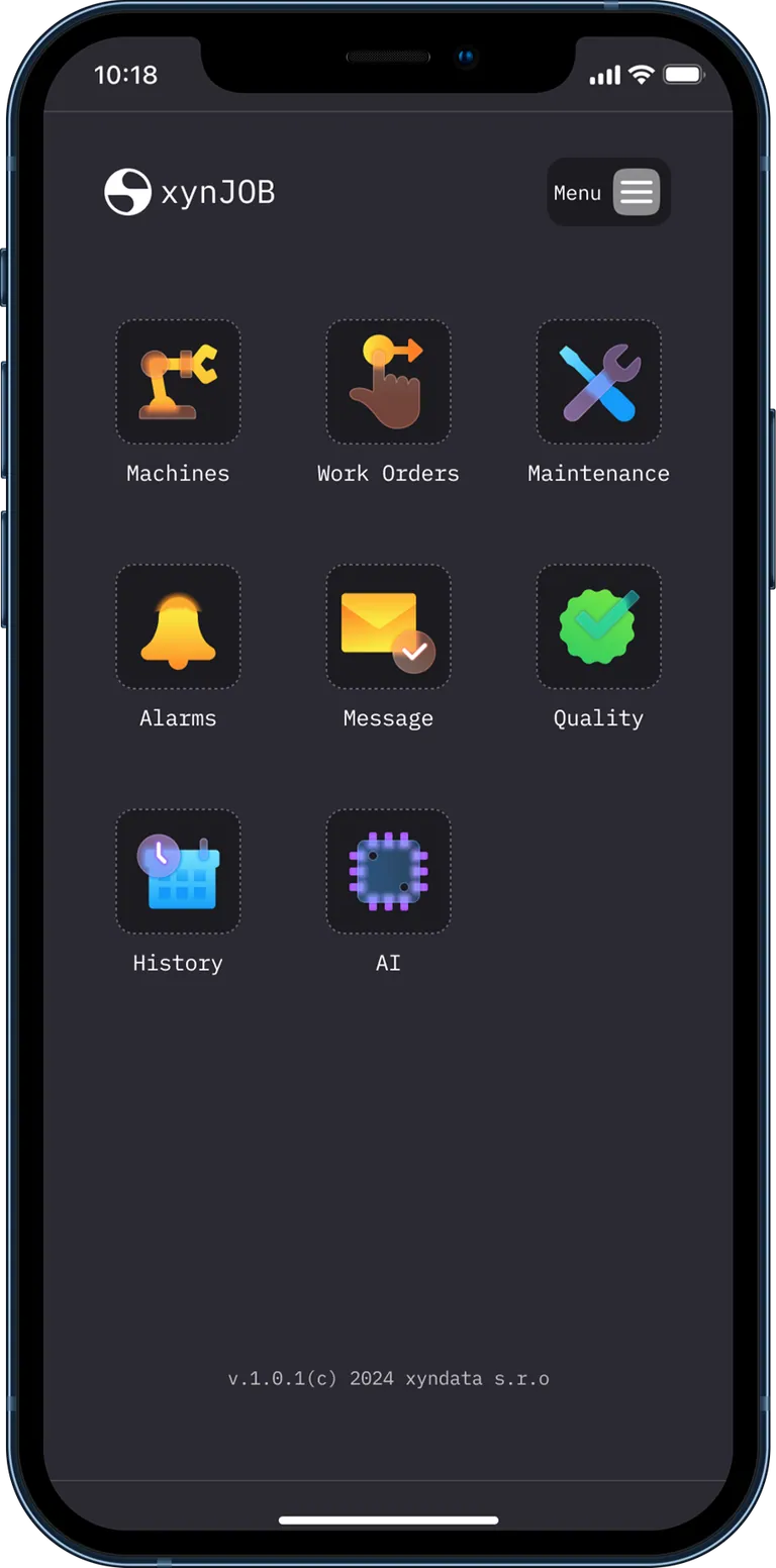 Mobilná aplikácia xynJob